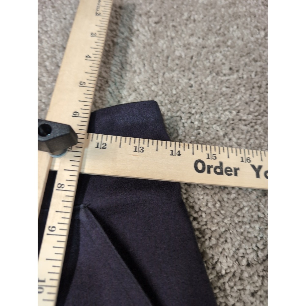Autograph American Clothing Womens Navy Blue Skirt Size 9 10 Knee Length Pencil - Picture 3 of 8